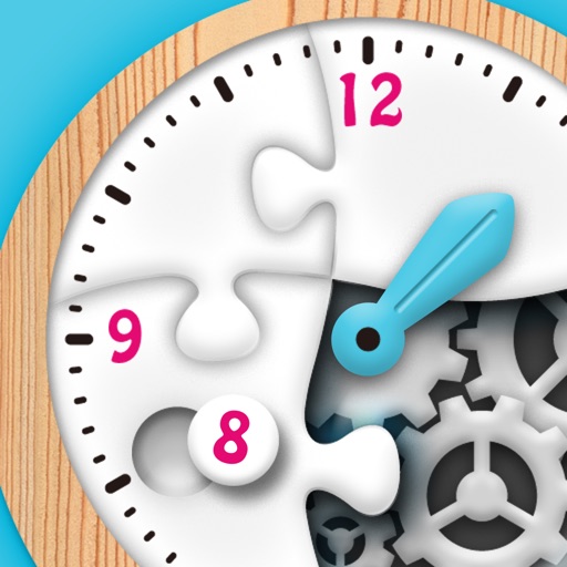 Clockwork Puzzle - Learn to Tell Time Icon