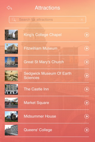 Cambridge Travel Guide screenshot 3