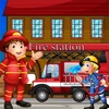 A Fire-Fighter Game For Boy-s and Girl-s: Kids Sort-ing Game with Fun-ny Tasks: Play with truck-s