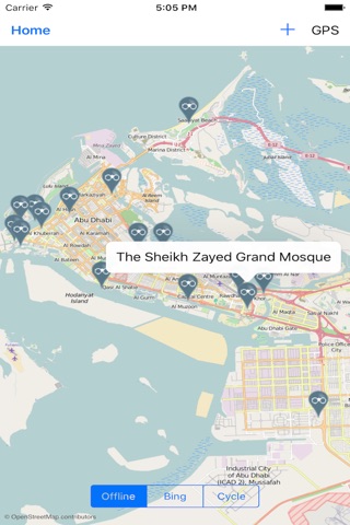 Abu Dhabi (UAE) – Offline Map screenshot 2