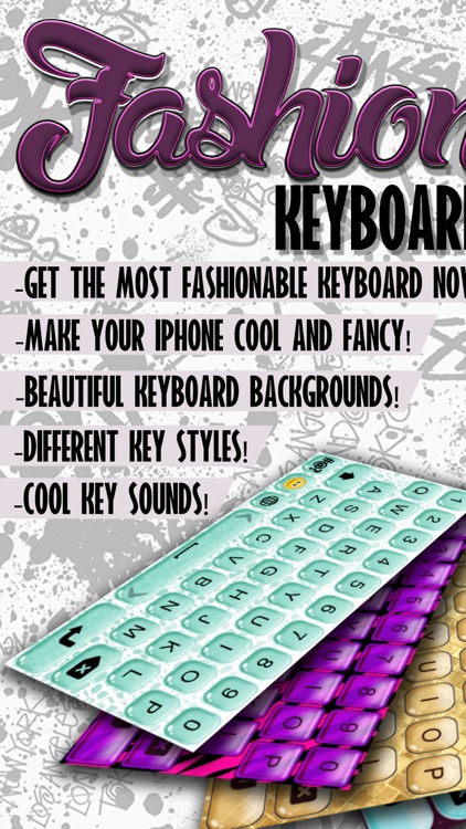 Fashion Keyboard Design.er – Custom Keyboards Themes with Fancy Backgrounds, Emoji.s and Fonts