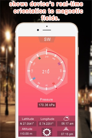 GPS Heading | Compass Barometer screenshot 3