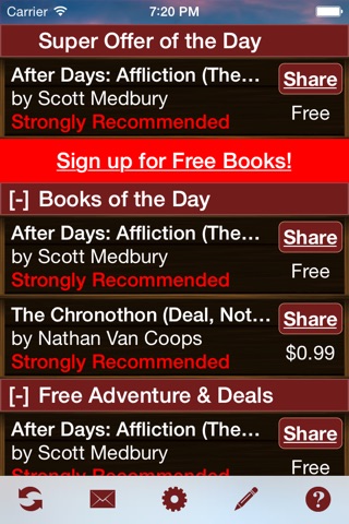 Free Adventure Books screenshot 4