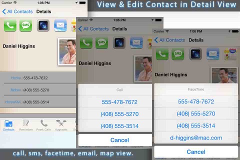 Smart Contacts List screenshot 2