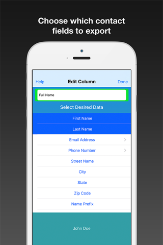 Contacts to CSV - Export your Phone Contacts screenshot 3