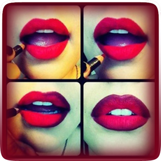 Lipstick Guide Step By Step icon