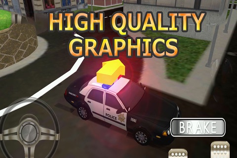 Police Car Simulator – Drive cops vehicle in this driving simulation game screenshot 3