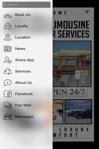 Jean Paul Limousine and Charter Services screenshot 2