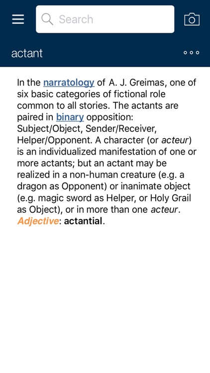 Oxford Dictionary of Literary Terms