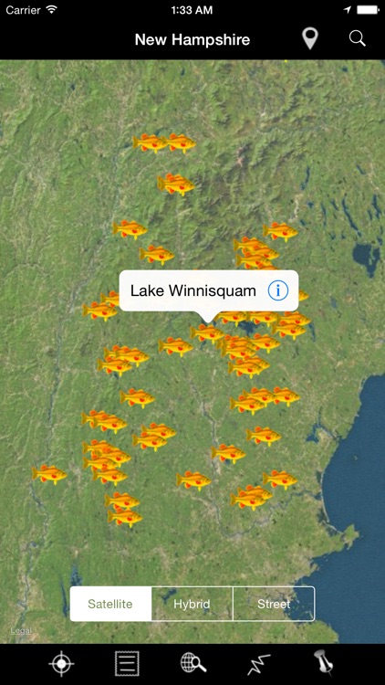New Hampshire: Lakes & Fishes