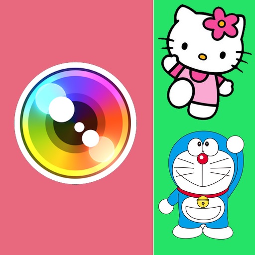 PP Sticker Camera PRO-Selfie Cam&Photo Editor Icon