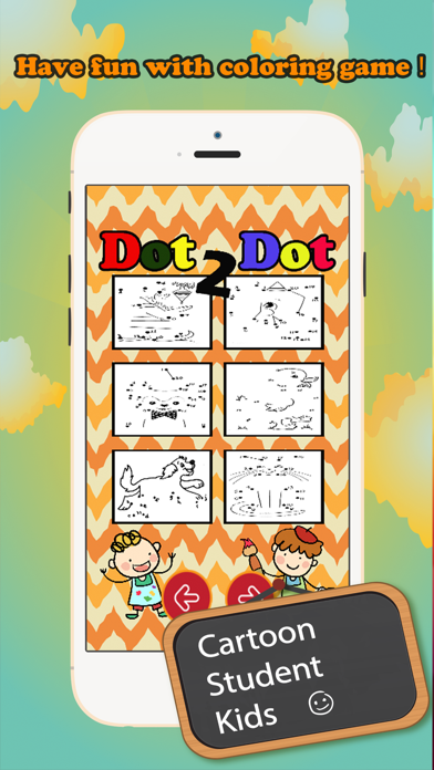How to cancel & delete Brain dots Coloring Book - coloring pages dot games free for kids and toddlers from iphone & ipad 4