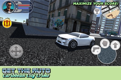Get The Auto: Caribbean City Crime Pro screenshot 4