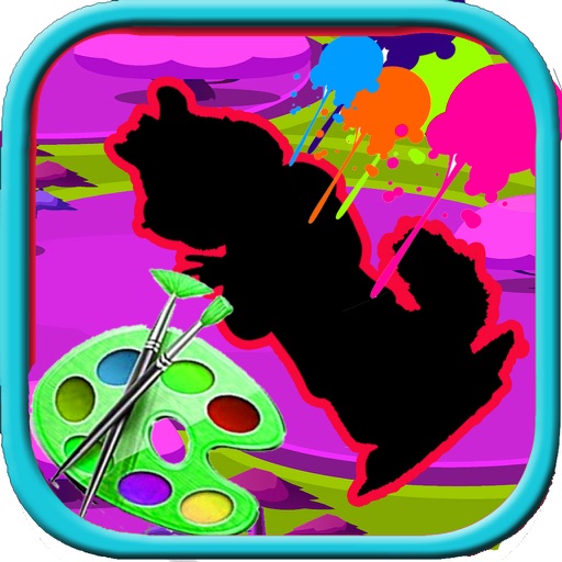 Cartoon Game Alvin Paint Edition iOS App