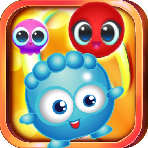 Bubble Crush Bobble Frenzy-Free Best Match 3 game for girls and kids icon