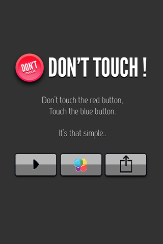 Don't Touch The Red Button! screenshot 2