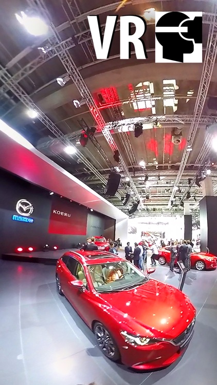 VR Virtual Reality press360 Motor Show - IAA 2015 Walk Through Hall 9