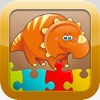 Dinosaur Games for kids - Cute Dino Train Jigsaw Puzzles for Preschool and Toddlers