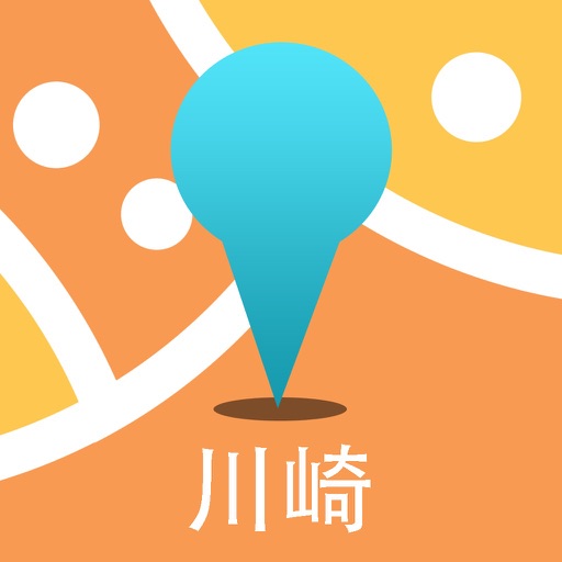 川崎中文离线地图-日本离线旅游地图支持步行自行车模式 icon