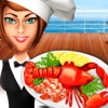 Cruise Ship Cooking Restaurant - Super Star Chef Sea-Food Maker Restaurant Game