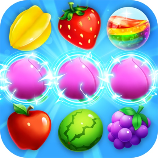 Crazy Fruit Worlds Blast iOS App