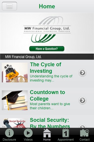 MW Financial Group screenshot 2