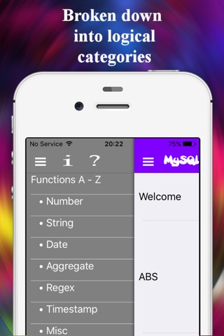 MySQL Functions Reference screenshot 2