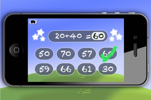 Four operations - math games screenshot 2