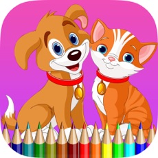 Activities of Cat&Dog Coloring Book-Learn Drawing and Painting For Kids
