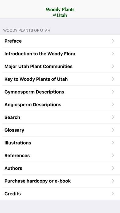 How to cancel & delete Woody Plants of Utah from iphone & ipad 1