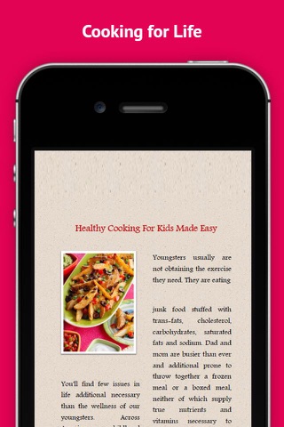 Cooking For Life Magazine - The Best New Cooking Magazine With Healthy Quick and Easy Recipes screenshot 3