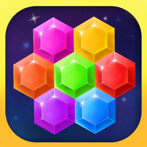 Hexagon Blast - 10/10 Block Fit Puzzle Game Super Kings iOS App