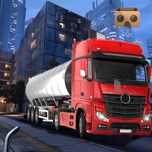 VR-Drive City Oil Truck Simulator 3D Free iOS App