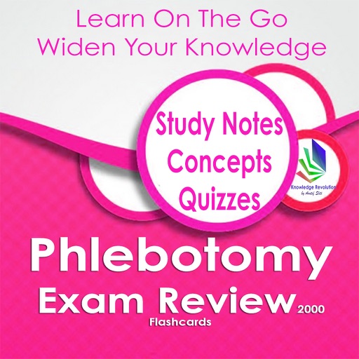 Phlebotomy Exam Review 2000 Flashcards icon