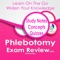 This app is a combination of sets, containing practice questions, study cards, terms & concepts for self learning & exam preparation on the topic of phlebotomy