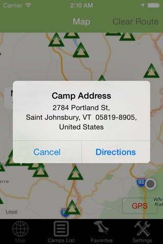 Vermont – Camping & RV spots screenshot 4