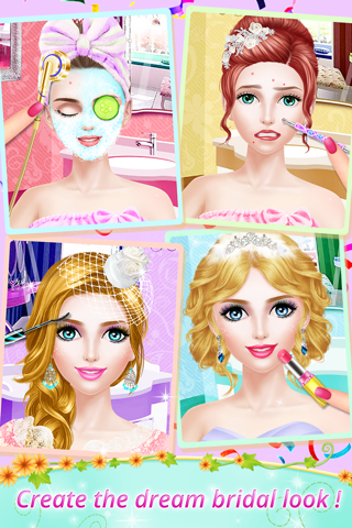 BFF Bridesmaid Salon - Wedding Day: Bridal SPA Makeup Makeover Games for Girls screenshot 3