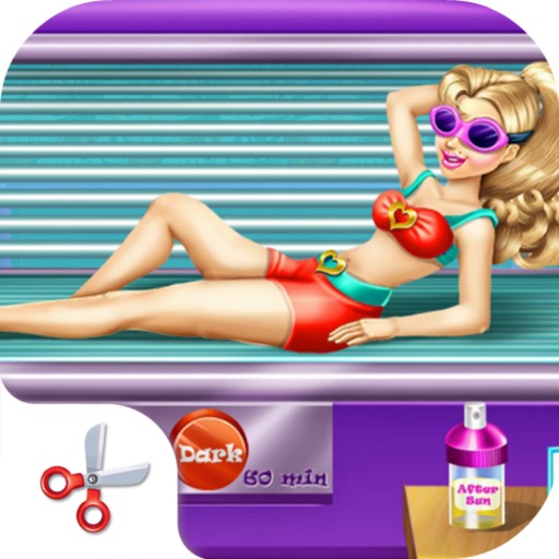 Princess Fashion Tanning Solarium 5 - Super Beauty, Bikini Girl Makeover iOS App
