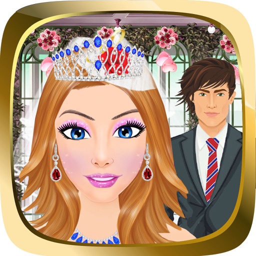 Princess Jenna Wedding Fashion Dress up & makeup salon Icon