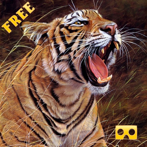VR Visit Animals Jungle Adventure Free Icon