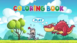 Game screenshot Dragon Coloring Book - Painting Game for Kids mod apk
