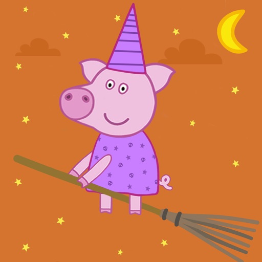 Emlo super Pig : a Magical Halloween Adventure For kids Boys And Girls Icon