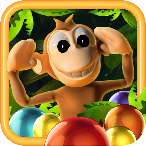 Amazing Bubble Shooter Pet Monkey Go Adventure Mania - Match Pop And Rescue Puzzle Games Icon