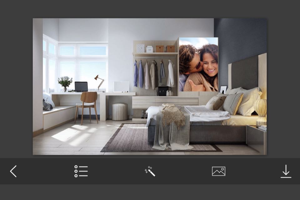 Bedroom Photo Frames - Instant Frame Maker & Photo Editor screenshot 4