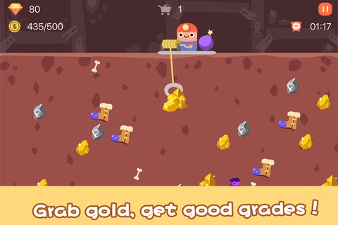 Golden Miner: classic gold puzzle games free screenshot 2