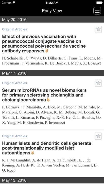 Clinical & Experimental Immunology screenshot-3