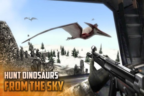 Dino-saur Gun-ship FPS Sim-ulator screenshot 3
