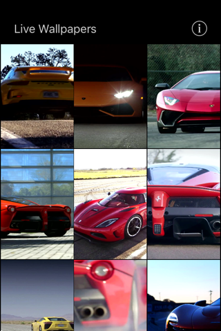 Supercars Live Wallpapers screenshot 3