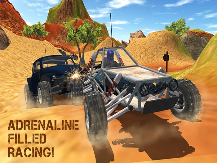 Xtreme Off-Road Buggy Rally Racing Stunt Driver