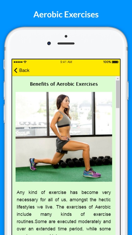 Aerobics - Training your body for a stronger Aerobic Fitness screenshot-3